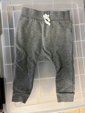 Gerber Gray Sweatpants with White Drawstring